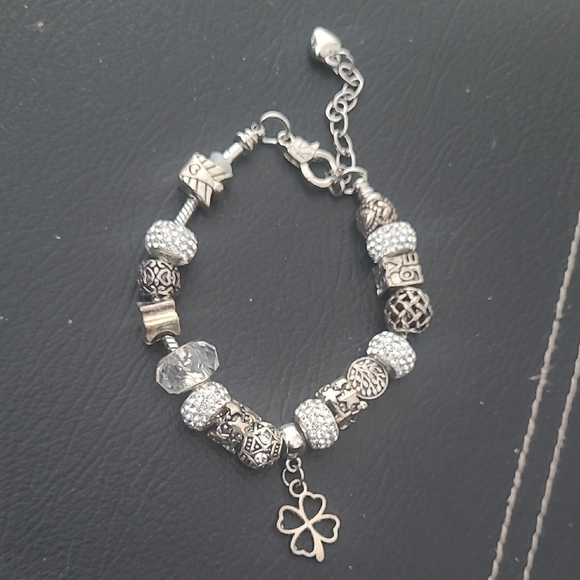 Bon Voyage Silver-Tone Charm Bracelet - Picture 3 of 6